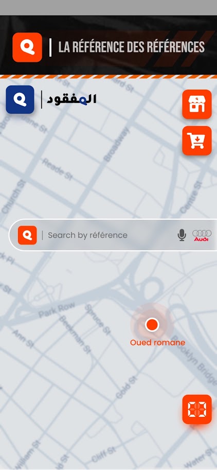 PIASSA Automotive Marketplace & Spare Parts Mobile Interface